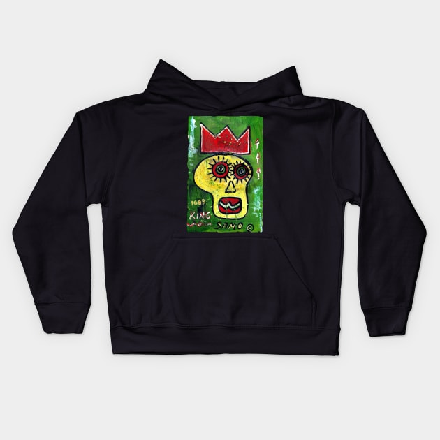 Skull SAMO Kids Hoodie by Sauher